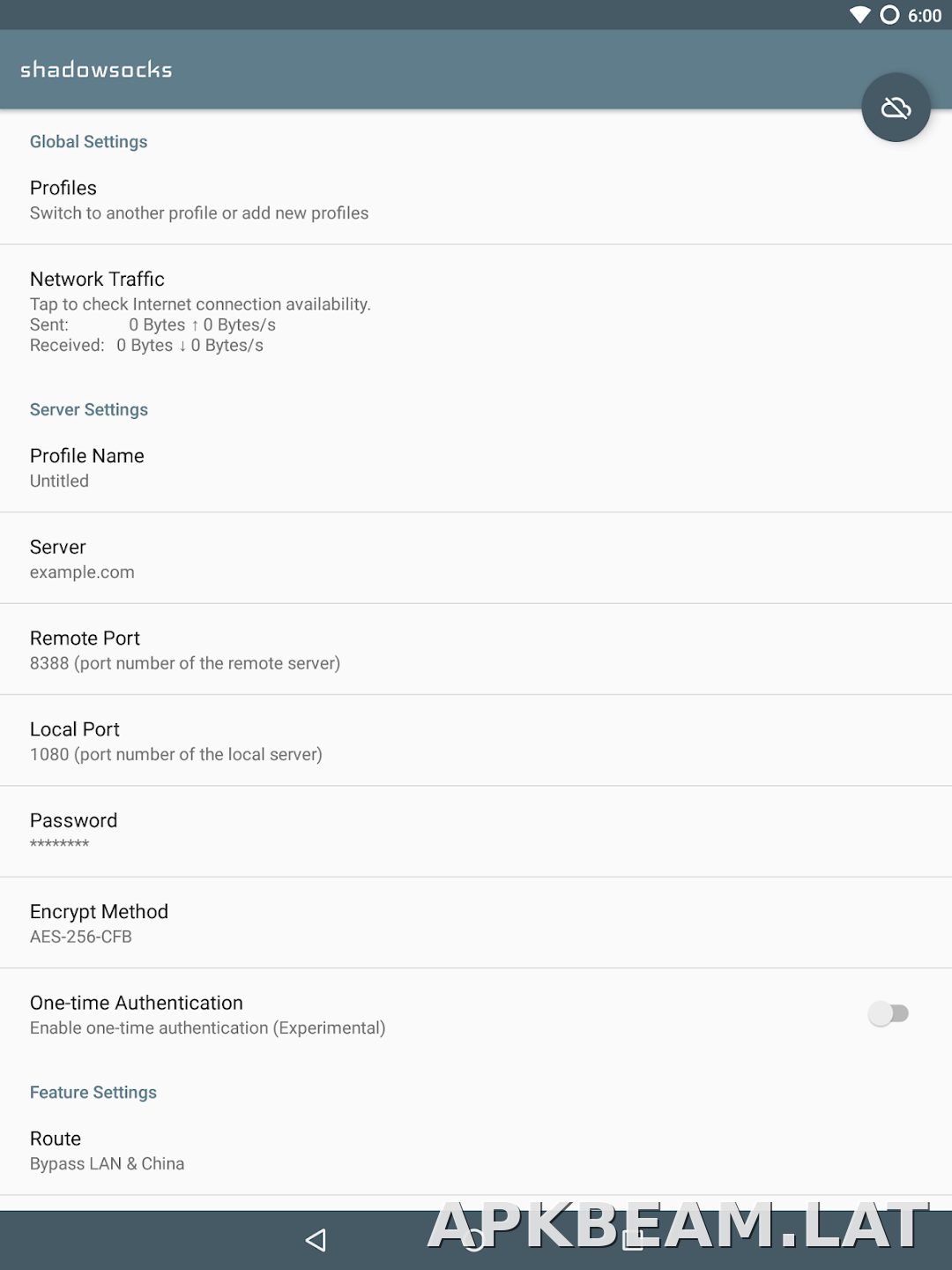 Shadowsocks скриншот 5