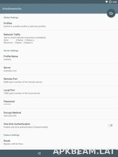 Shadowsocks скриншот 5